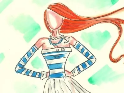 NAVY STYLE INSPIRATION I illustration inspiration