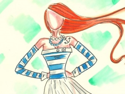 NAVY STYLE INSPIRATION I illustration inspiration