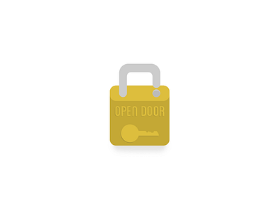 Lock color illustration lock