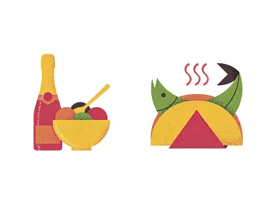 Gelato, prosecco and fish tacos gelato taco