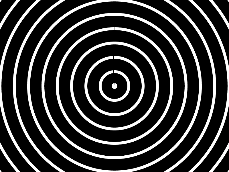 Circles animation bnw circles geometry gif loop mograph motion graphics