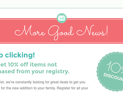 Feminine Email Design design email feminine layout newsletter sketch typography