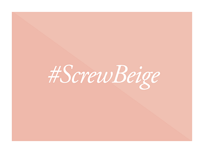 Screw Beige hashtag holistic health peach screw beige the whole daily