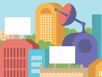 Ecohack city city ecohack illustrator