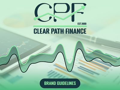 CLEAR PATH FINANCE - BRAND GUIDELINES advertising branding design graphic design illustration logo social media typography visual designs