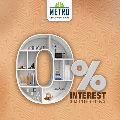 Metro ZERO Interest 3 Months To Pay cebu metro metro retail store