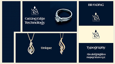 NSA Jewellery Branding branding graphic design logo motion graphics