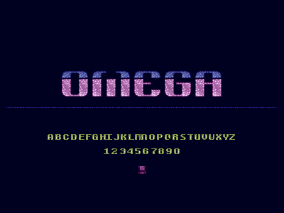 Omega amiga deluxepaint pixels retro