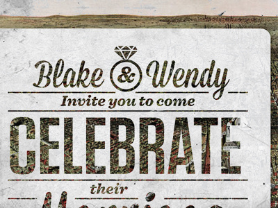 Invite design transparency type wedding