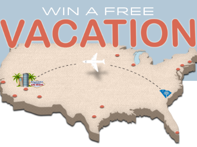 Vacation Email email giveaway map vacation