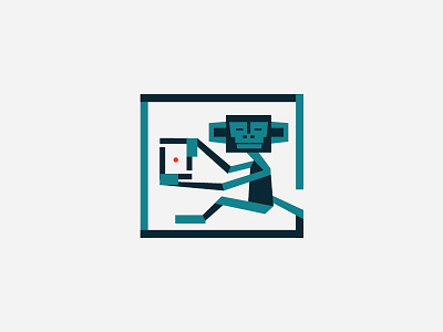La Murga audiovisual brand branding icon logo murga symbol
