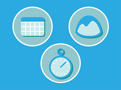 Some flat icons basecamp calendar flat icon icons intranet timer