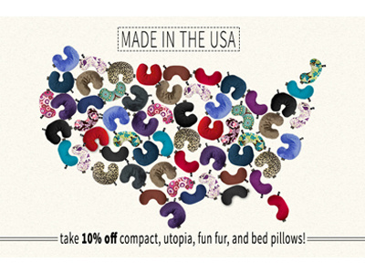 Bucky: Made in the USA graphic design web design