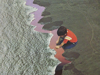 Ends of the Earth 1 collage mixed media surrealism