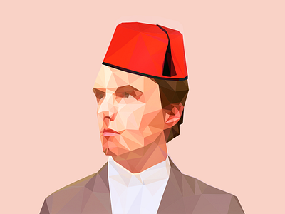 Low Poly Portrait low poly polygon portrait