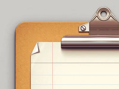 Clipboard Psd Mockup board cardboard clip clipboard folded paper metal mockup paper premium psd texture
