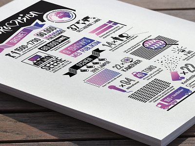 Eurovision 2014 Infographic 2014 black copenhagen denmark eurovision gradient info infographic purple wip