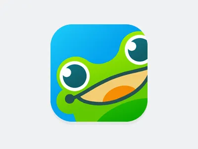Frog Icon frog happy icon launcher quote shake smile