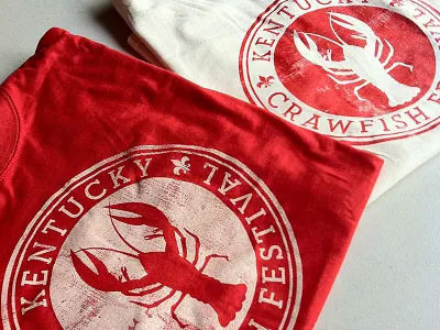 Kentucky Crawfish Festival apparel crawfish design festival kentucky kentucky crawfish festival lexington production screen print