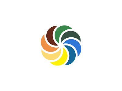 Logos Errday color colorful swirl