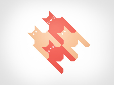 CatsTooth cats geometric houndstooth patterns whiskers