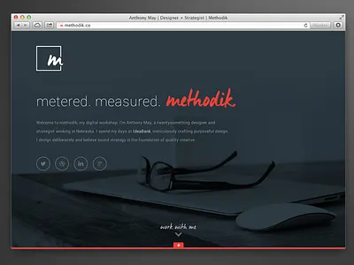 Landing Page home page landing page personal portfolio web website