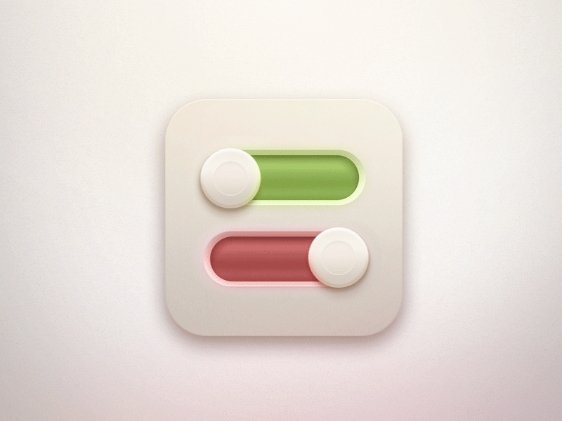 Animating Manager ae button gif switcher toggle