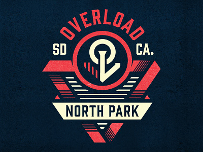 Overload Tee composition design graphic minimal tee