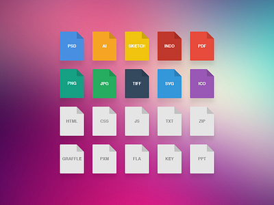 Files Icons documents files filetypes flat folders ico icon icons sketch types ui vector