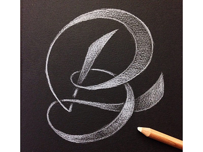 B handlettering lettering typography