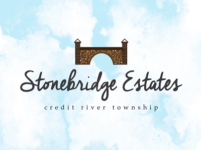 Stonebridge Estates - Final Logo Design design final illustration logo type typography