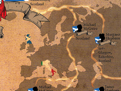 Family Tree family tree italy map scotland