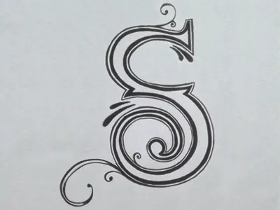 S creative font handdrawn letterchallenge lettering pixels script
