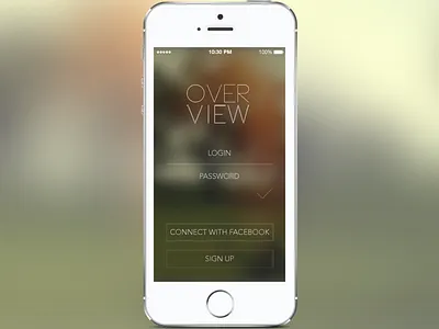 Overview Login Screen app home iphone login screen mobile project