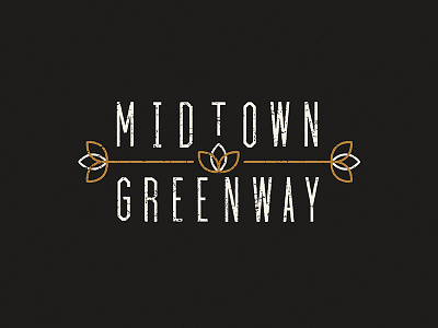 ArtCrank Poster Progress - Midtown Greenway artcrank bike biking greenway illustration leaves midtown minnesota poster