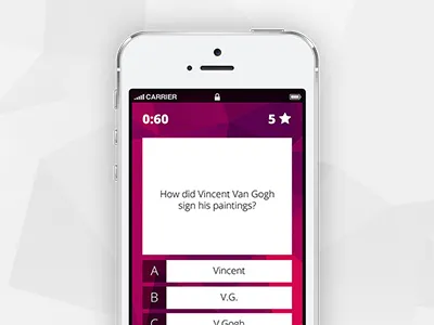 Quiz App app game iphone quiz