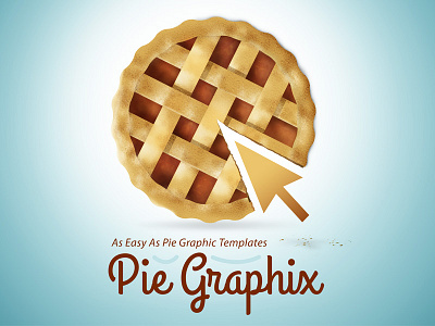 Pie Graphix Icon apple pie crumbs cursor easy graphics graphix icon logo pastry pie templates