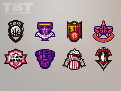 TBT: Logos 3 basketball logos the tournament