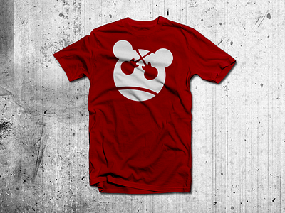 Guitar Bear bear evil face guitar shirt