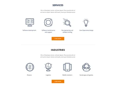 Icons icons seo services site web