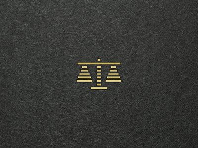 Scale Logo black freebie gold law lines scale