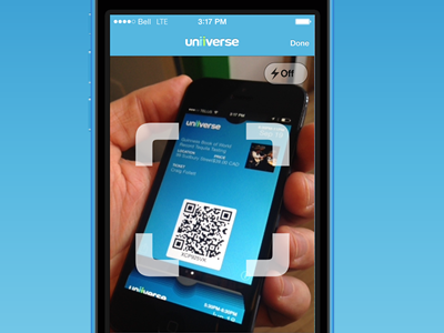 Scanning a QR code with Ticket Manager app event ios ios app qr qr code scan