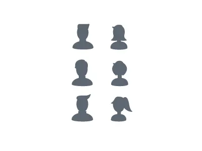 Stylish Humans people silhouette stylish