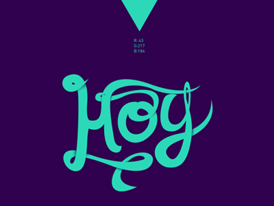 Branding project branding lettering logo
