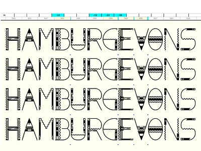 Maxim Typeface Design // Kerning creative design font fontlab graphic graphic design graphics lettering personal shapes typeface typography