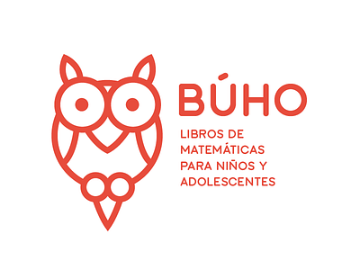 BÚHO animal books búho icon libros logo owl picto