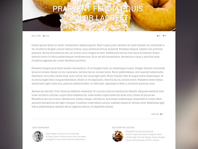 Blog Post - Cafe / Restaurant Theme blog cafe restaurant theme themeforest web design web site webdesign website wordpress