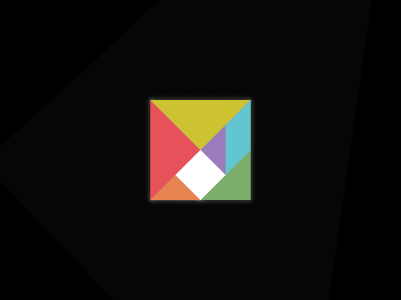 Tangram ae cat gif square tangram