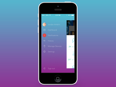 iOS Navigation app design ios navigation