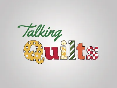 Talking Quilts design logo